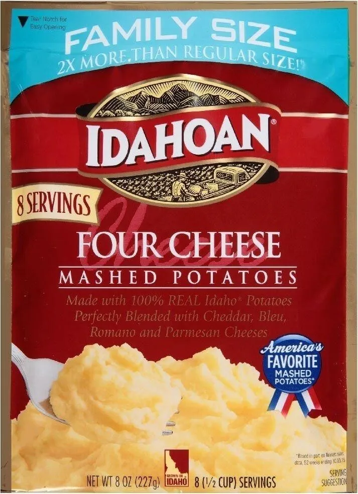 Four Cheese Mashed Potatoes