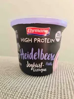 Heidelbeere Joghurt-Erzeugnis