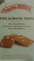 Biscuit au Amande pure beurre