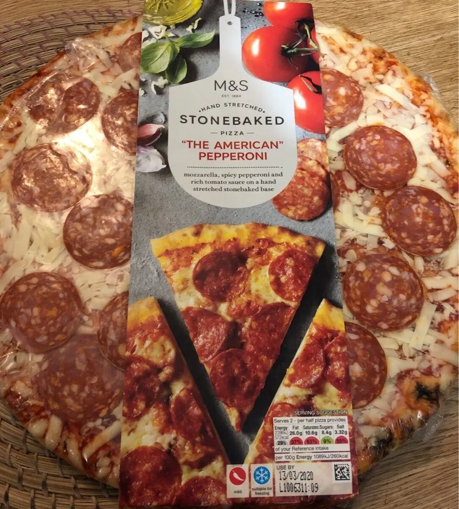 Stonebaked Pizza "the american pepperoni"