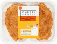 4 British BREADED CHICKEN STEAKS