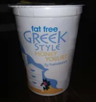 Fat Free Greek Style Honey Yogurt
