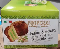 Panettone Farcito Con Crema Al Pistacchio