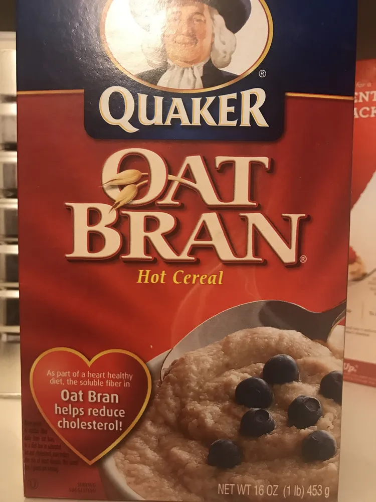 Quaker Oat Bran Hot Cereal 16 Ounce Box