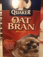 Quaker Oat Bran Hot Cereal 16 Ounce Box