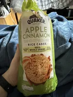 APPLE CINNAMON RICE CAKES
