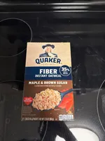 Fiber Instant Oatmeal Maple & Brown Sugar