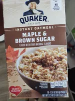 Quaker Maple & Brown Sugar Instant Oatmeal