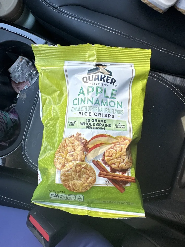 Apple Cinnamon Rice Crisps