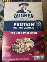 Protein Instant Oatmeal Cranberry Almond