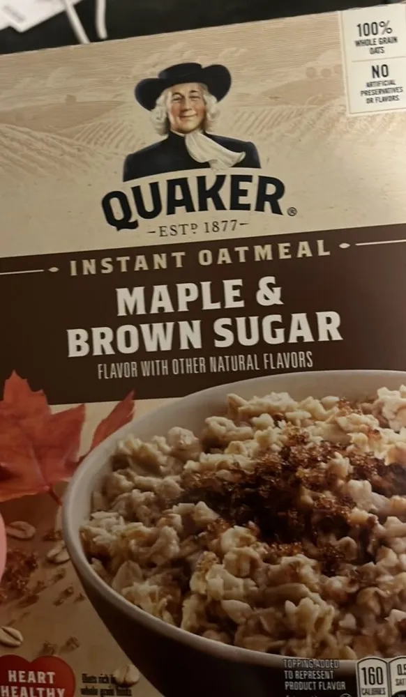Instant Oatmeal Maple & Brown Sugar