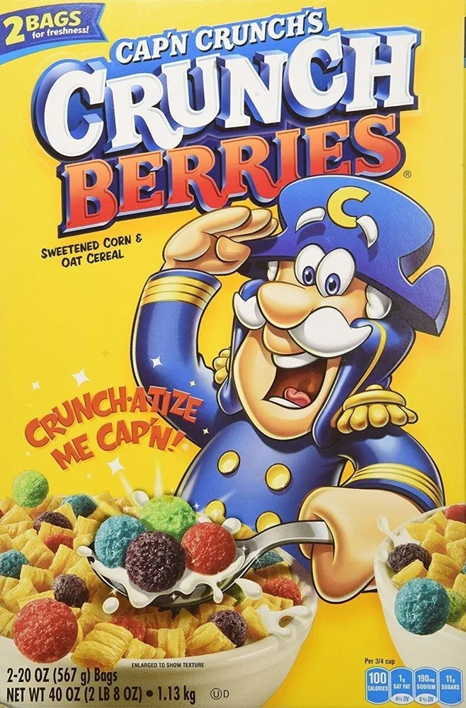 Berries breakfast cereal