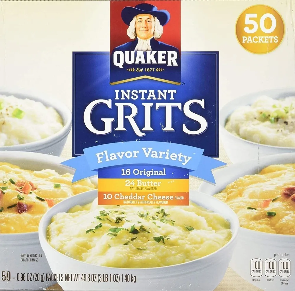 Instant grits flavor variety packet original