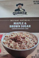 Maple & Brown Sugar Instant Oatmeal