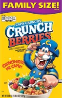 Cap'n crunch's crunch berries sweetened corn & oat cereal