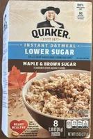 Instant Oatmeal Lower Sugar Maple & Brown Sugar
