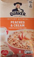 Instant Oatmeal Peaches & Cream