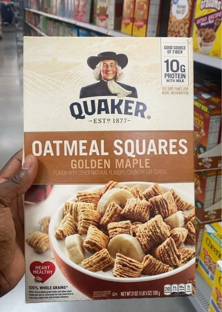 Oatmeal squares Golden maple