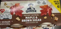 Instant Oatmeal Maple & Brown Sugar