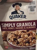 SIMPLY GRANOLA OATS, HONEY, RAISINS & ALMONDS