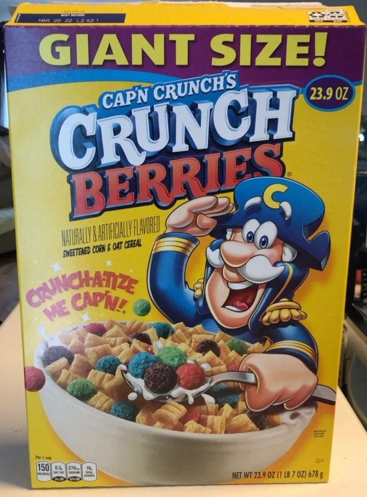 Cap’n Crunch’s crunch berries