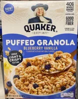 Puffed Granola Blueberry Vanilla