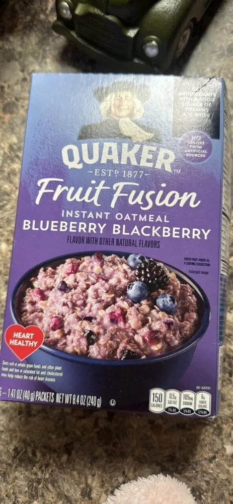 IMMUNITY INSTANT OATMEAL BLUEBERRY BLACKBERRY