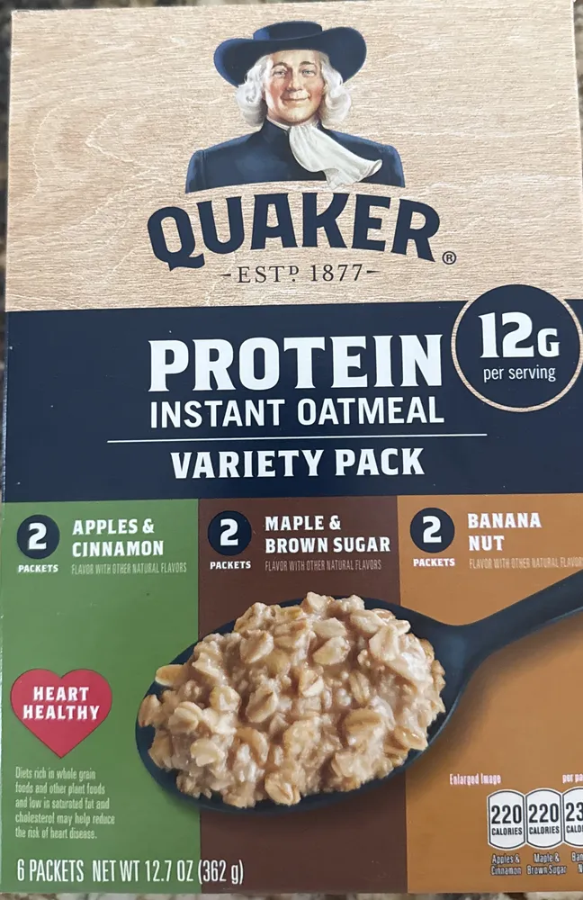 Protein Instant Oatmeal Variety Pack