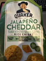 Jalapeño Cheddar Rice Crisps