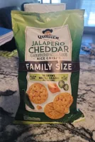 Jalapeño Cheddar Rice Crisps
