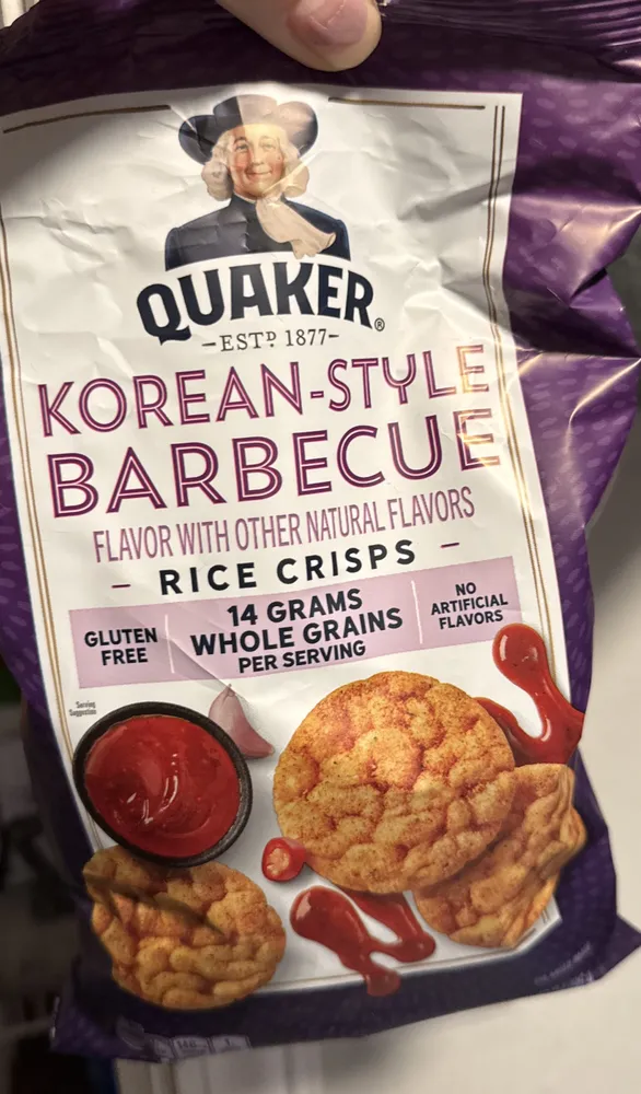 Korean-Style Barbecue Rice Crisps
