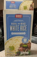 Boil-In-Bag Enriched Instant White Rice