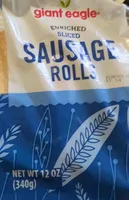 Sausage Rolls, 1 roll, 1/6 pkg