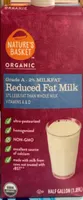Organic reduced fat mill 2%