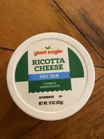 Ricotta cheese part skim