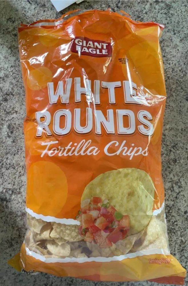 White Rounds Tortilla Chips