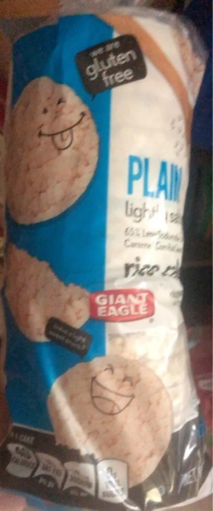 LIGHTLY SALTED RICE CAKES