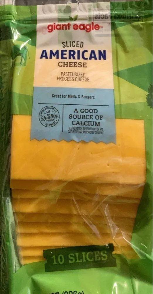 sliced American cheese