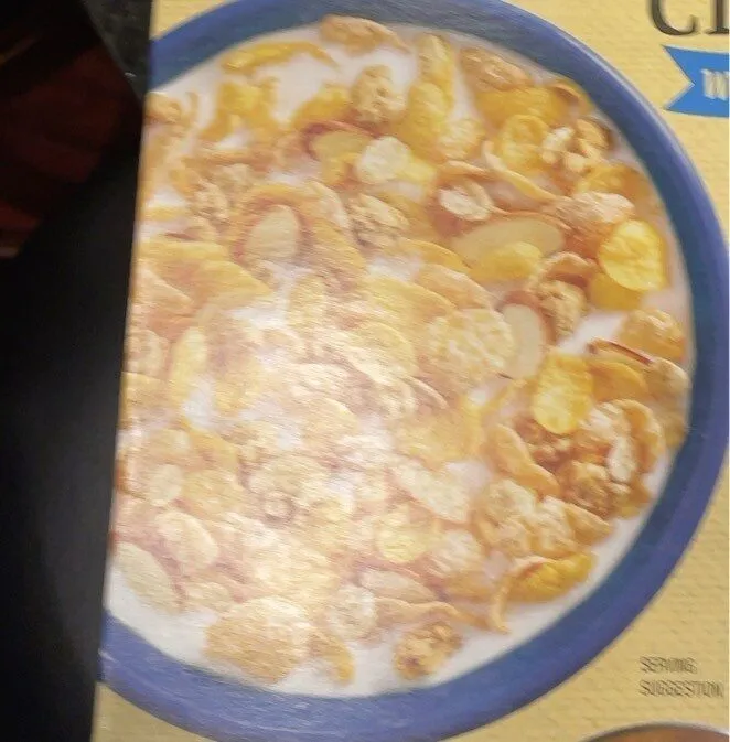 Crispy almonds lightly sweetened corn & whole