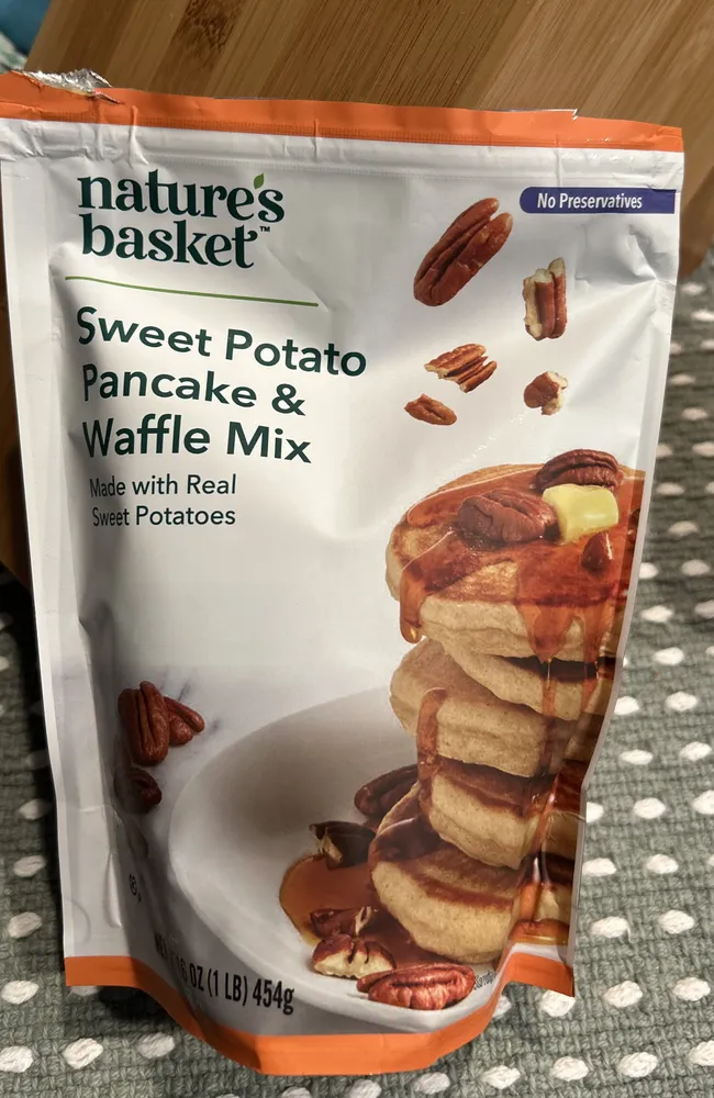 Sweet potato pancake mix