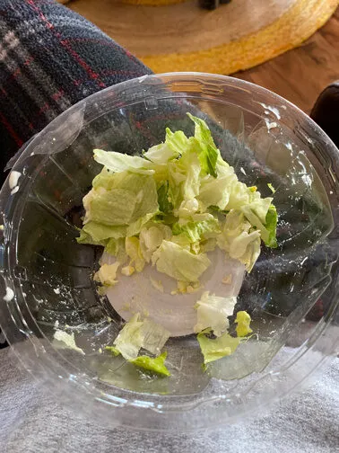 COBB SALAD BOWL WITH CHICKEN AND BACON