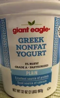 Greek nonfat yogurt