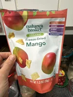 Organic freeze-dried Mango
