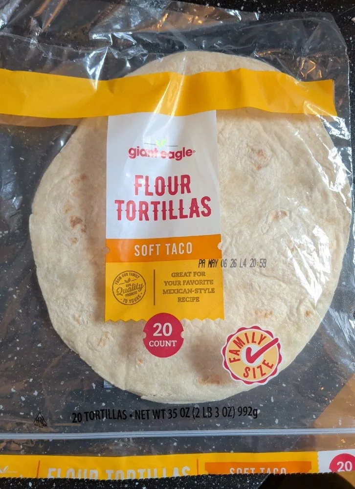 Flour Tortillas Soft Taco