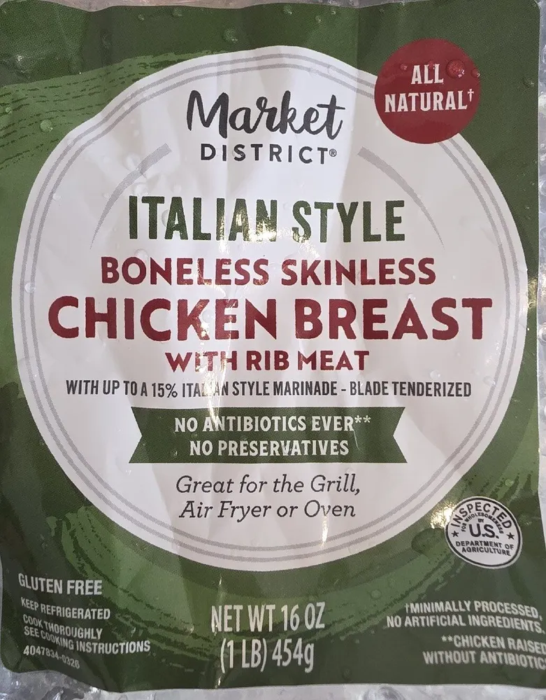 Italian Style Chicken Breast w/Rib Meat