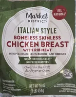 Italian Style Chicken Breast w/Rib Meat