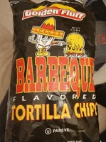 Tortilla chips flavored barbecue