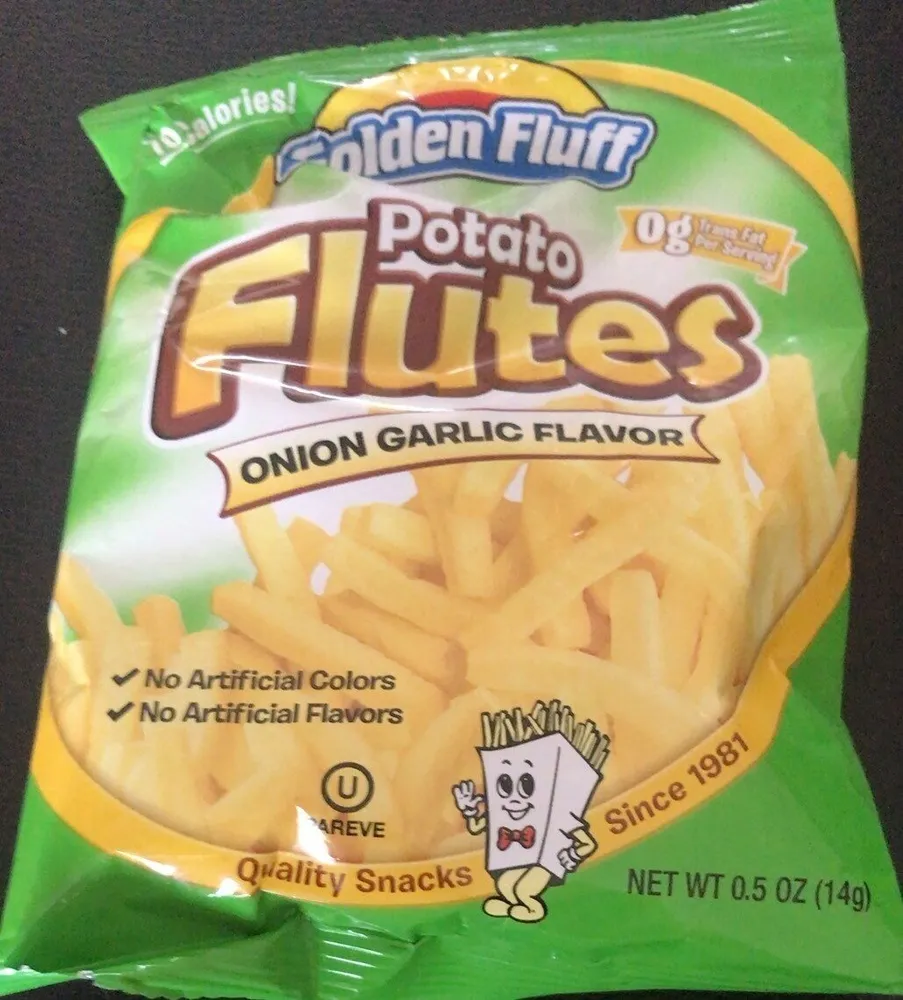 Potato Flutes Onion Garlic Flavor