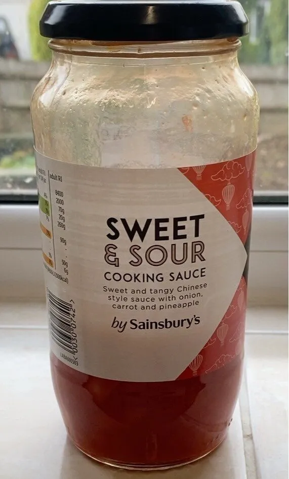 SWEET & SOUR COOKING SAUCE Sweet and tangy Chinese