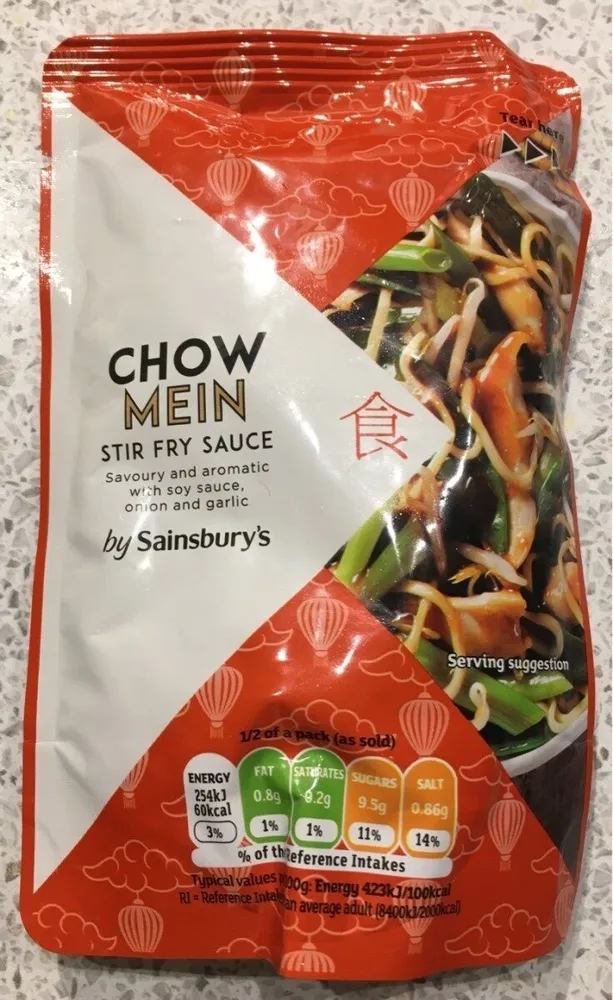 Chow Mein Stir Fry Sauce